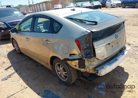 2011 Toyota Prius Two из США, поврежденный, VIN JTDKN3DU4B1453463